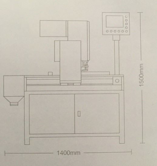 Fully Automatic Packing Machine Program Control High Speed Drilling Machine