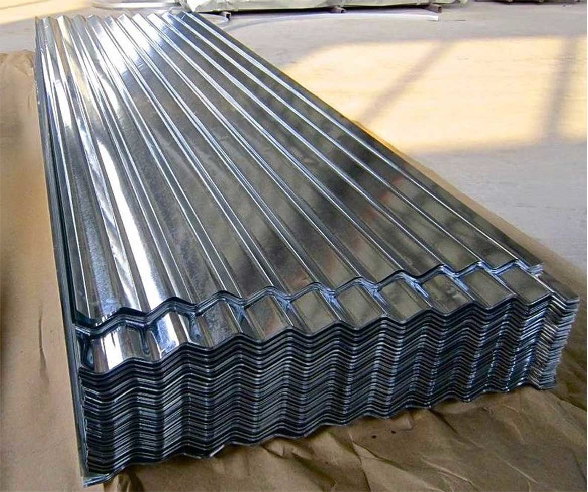 wave shape galvanized steel roofing sheets supplier GI corrugated sheet 