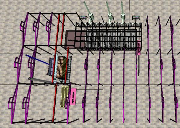 Cheap Custom  L Type Hot Dip Galvanizing Production Line Plant Workshop One Stop Service for sale