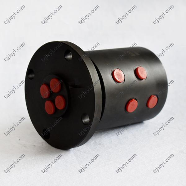 4 passages G 3/4'' carbon steel material high pressure hydraulic rotary union for machinery industry