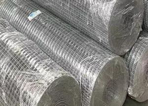 China Zinc Coated Metal Wire Mesh 1.8mm 1.6mm Galvanized Bird Cage Wire Mesh Roll on sale