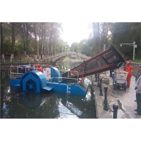 High Efficiency Aquatic Weed Harvester for River Cleaning Algae Cutting