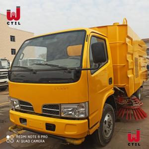 Best 4x2 Street Sweeper Truck Road 6 Wheelers Vacuum Road Cleaning Truck wholesale