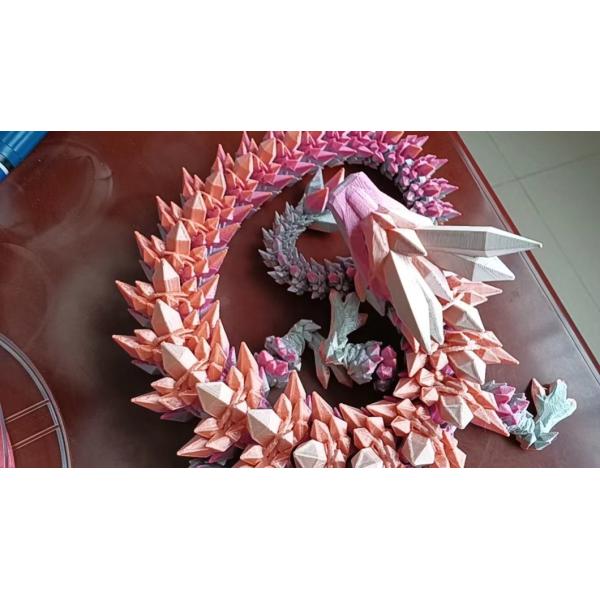 Silk Rainbow PLA Candy Plus Toughness Enhanced 3D Printer Filament For Smooth Printing