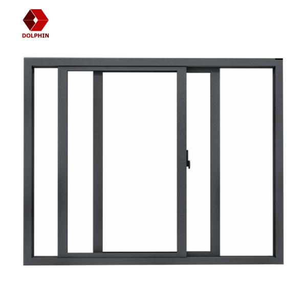 DOLPHIN Customized Aluminum Sliding Window Impact Resistant Hurricane Windows