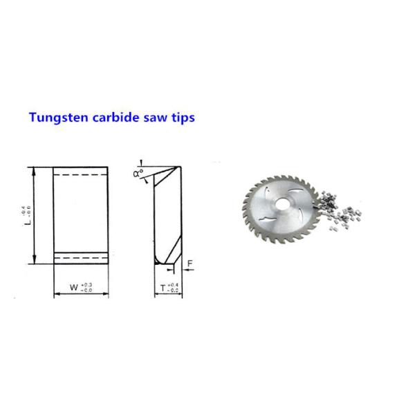 Flange Serration Process Standard Carbide Tips Stump Grinder Teeth Use