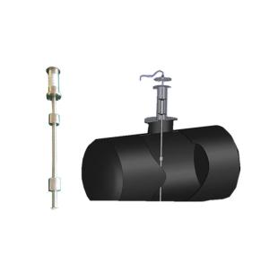 China LPG Oil  Tank Level Gauge With Fuel Water Level Sensor With Alarm All In One on sale