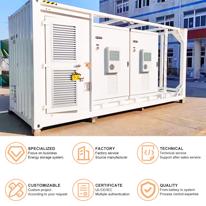 Commercial and Industrial Energy Storage Solution 10ft/20ft/40ft Modular Battery Design