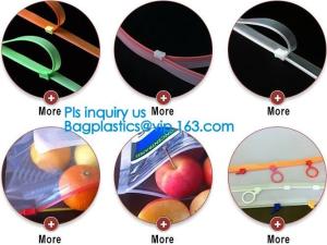 China Eco-Friendly Press Lock Zipper, Double Slider Lock Zipper, slider lock, zipper lock zip lock on sale