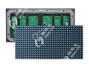 China High Brightness Single Color LED Display Module P10 P16 P20 For City Road Gantry Top on sale