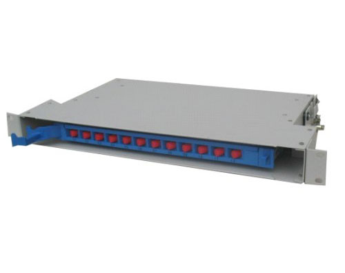 FC,SC,ST,LC optinal 12 Cores, 24 Cores, 36 Cores Rack-mount Fiber ODF 49 x 30.5cm