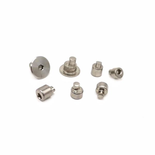 304 Stainless Steel Eccentric Adjustment Screw Hexagon Eccentric Hollow Rivet Special Shaped Nail