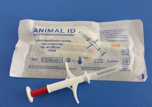 Best Microchip Tracking Device For Dogs 1.4*8mm , EM4305 Found Pet Microchip wholesale