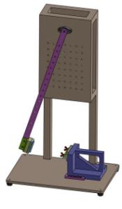 APPLE'S Standard 080-1276-K Clause 7.7 DC Cable Impact Tester Simulating DC Wires To Be Impacted By Sharp Object