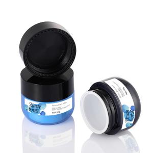 Black Cream Packaging Jar Refillable Reusable For Lotions And Creams 4 Oz