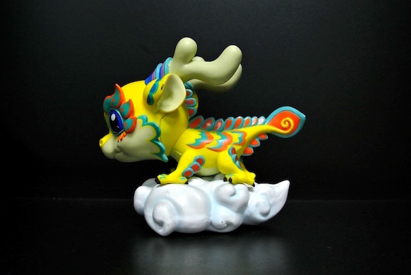 Lucky Symbol Chinese Dragon Toy Figures Eco - Friendly Material 9.5*8*5cm