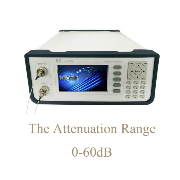 Cheap Program Controlled Desktop Optical Attenuator Insertion Loss 1.8dB Accuracy 0.1dB for sale
