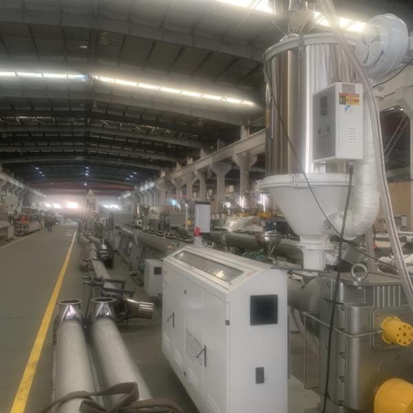 Fully Automatic PE 100kg/H Plastic Pipe Machine With ABB Inverter
