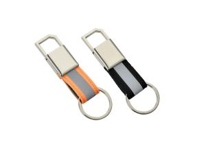 Canvas Strap Metal Keychain Holder Small Metal Snap Hook Key Ring