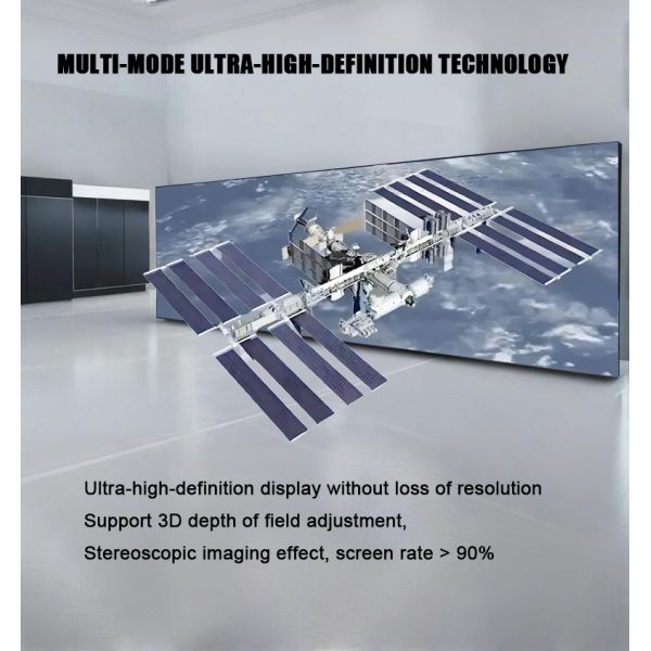 Customized Virtual Three Dimensional Interactive Teaching 3D Display Screen