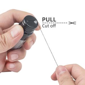 Black White Microblading Pre Inked Mapping String Thread Eyebrow Measure Positioning Tools
