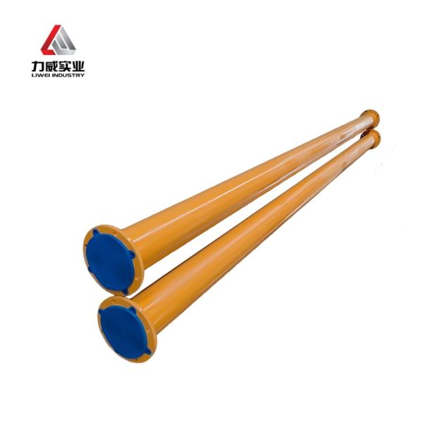 Cheap Excellent High Temperature Resistance Rubber Lined Pipe Customizable Length for sale