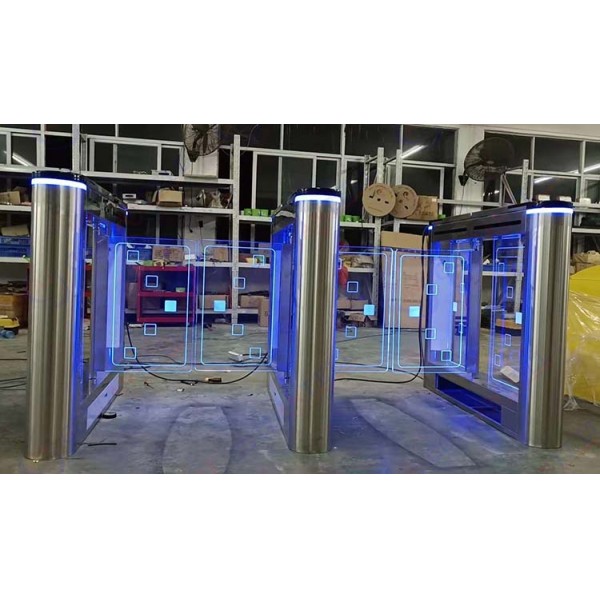 Low Noise RFID Turnstile Gate Access Control Gym Auto Reset Turnstile Barrier Gate