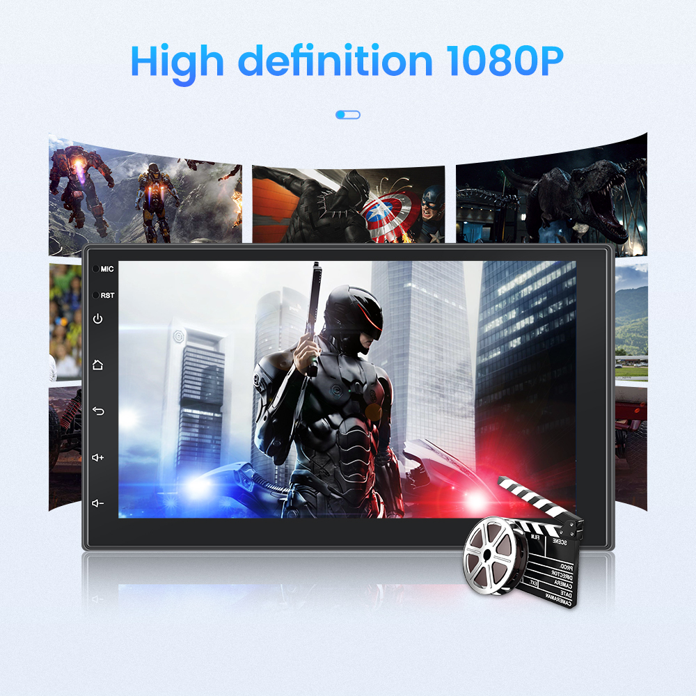 OS Android 10 Car Radio IPS GPS 2 Din Touch Screen for Car MP3 Bluetooth Player FM Radio