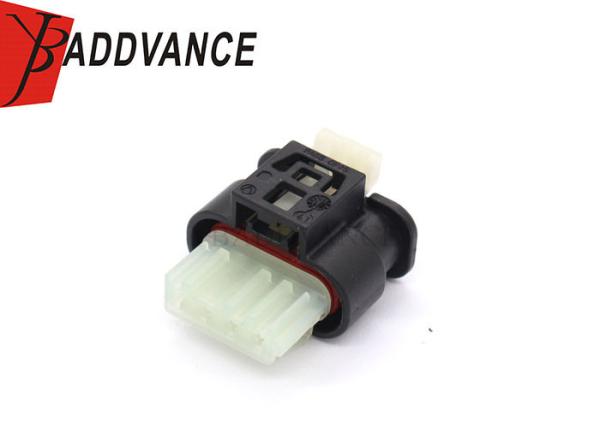 Cheap Hirschman PA66 GF25 4 Pin Female Waterproof Connector For BMW Benz for sale