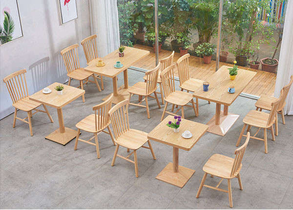 Mid Century Modern Wood Dining Chairs Set Of 2 4 6 Modern Solid Hardwood 88cm