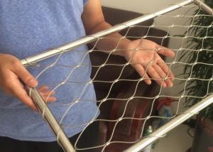 Best 304/316 7*7 Zoo Wire Mesh Fence Green Wall Mesh Safety Net wholesale