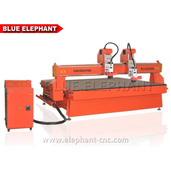 ELE-2425 multi head cnc router / multi spindle machine