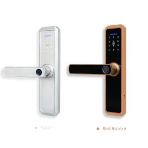 Best Standard Wireless Smart Door Lock Fingerprint / Password / Card / Key /Smartphone Unlock wholesale