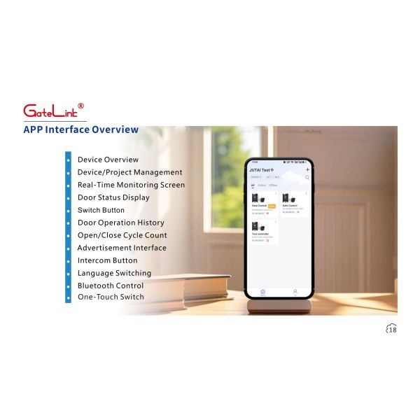 GateLink WiFi Smart Gate Control Solution Cloud-Based Access Controller Remote Unlock & Real-Time Monitoring for Residential Communities & Commercial