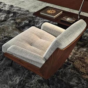 Elevate Business Leather Leisure Lazy Sofa Chair Comfortable Relaxing