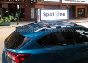 Digital Signage Taxi LED Display Full Color P5 192×64 Pixels Screen Resolution