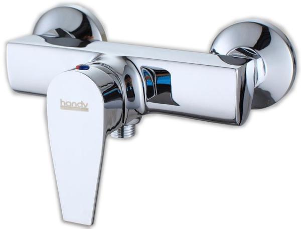 Cheap Square Brass Bathroom Sink Faucet , Two hole Contemporary Bath Tub Taps for sale
