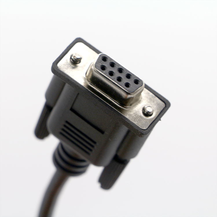 DB9 Female RS232 Serial To RJ45 Female Socket Cable