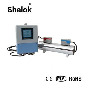Best GPRS GPS 4-20mA split ± 1% DN32-10000mm ultrasonic water flow meter wholesale