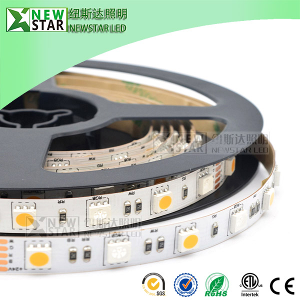 5050 RGB+W Led Strips 30leds RGB 30leds White color SMD5050 RGBW dc12v 24v 5050smd rgb+w led strip lights for RGB design