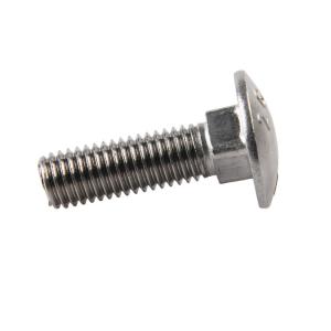 China Stainless Steel 316 Carriage Bolts DIN603 M4 Carriage Bolt Din 603 Step Bolts With Umbrella Head on sale