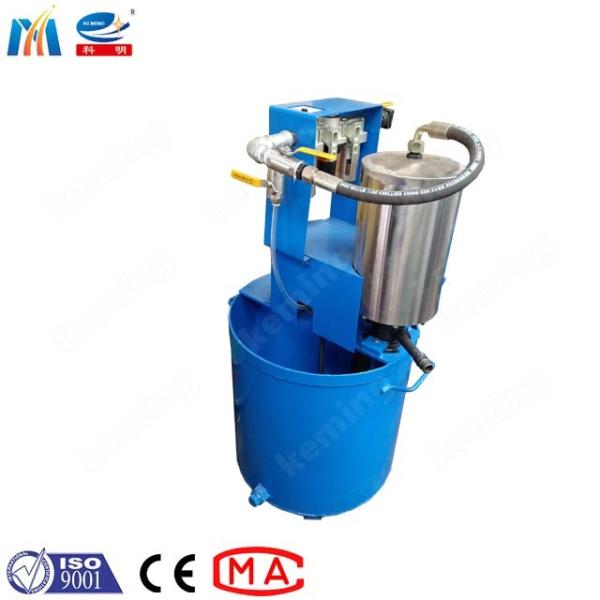 Small Scale Cement Grouting Pump Cement Grouting Slurry Pump Mixing Barrel Pneumatic
