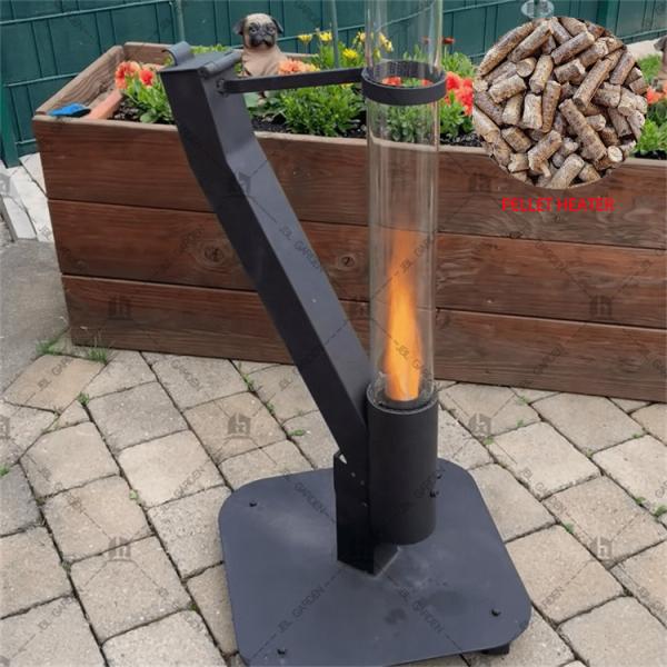 Cheap Biomass Pellet Warming 140cm garden patio heater Portable Modern Wood Stoves for sale