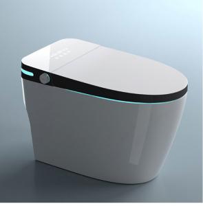 Best Bathroom Floor Mounted Smart Toilet Modern Foot Sensor Sanitary Ware Automatic wholesale