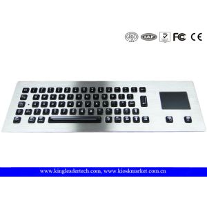 Best Illuminated industrial pc keyboard with integrated Touchpad , ruggedized keyboard wholesale