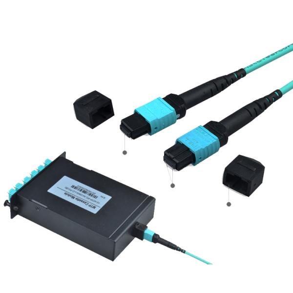 1000 n Fiber Optic FTTH Optical Cassette Box MPO MTP Modular for Communication Solution