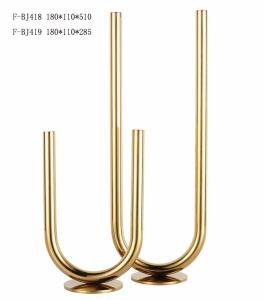 Best U Shape Modern Antique 285mm Decorative Candle Holder wholesale