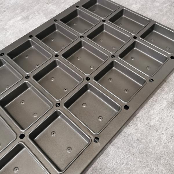 18 Cavity Rectangle Shape Bread Pan Cake Mould With PTFE Coating