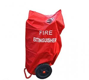Best Fire Extinguisher Cover For 50kg Trolley Type Extinguihser With 116*72 Cm Size wholesale