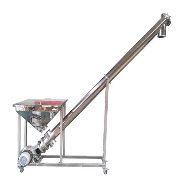 Custom Stainless Steel Screw Auger Conveyor Spiral Powder Feeder Machine Conveying System